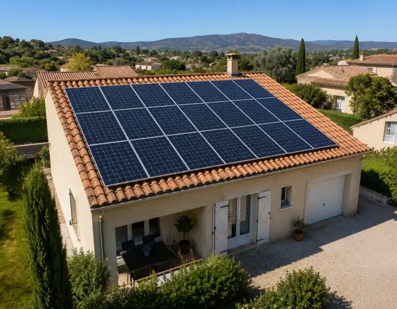 Prime à l'autoconsommation panneaux solaires Bais — aide financière de l'État